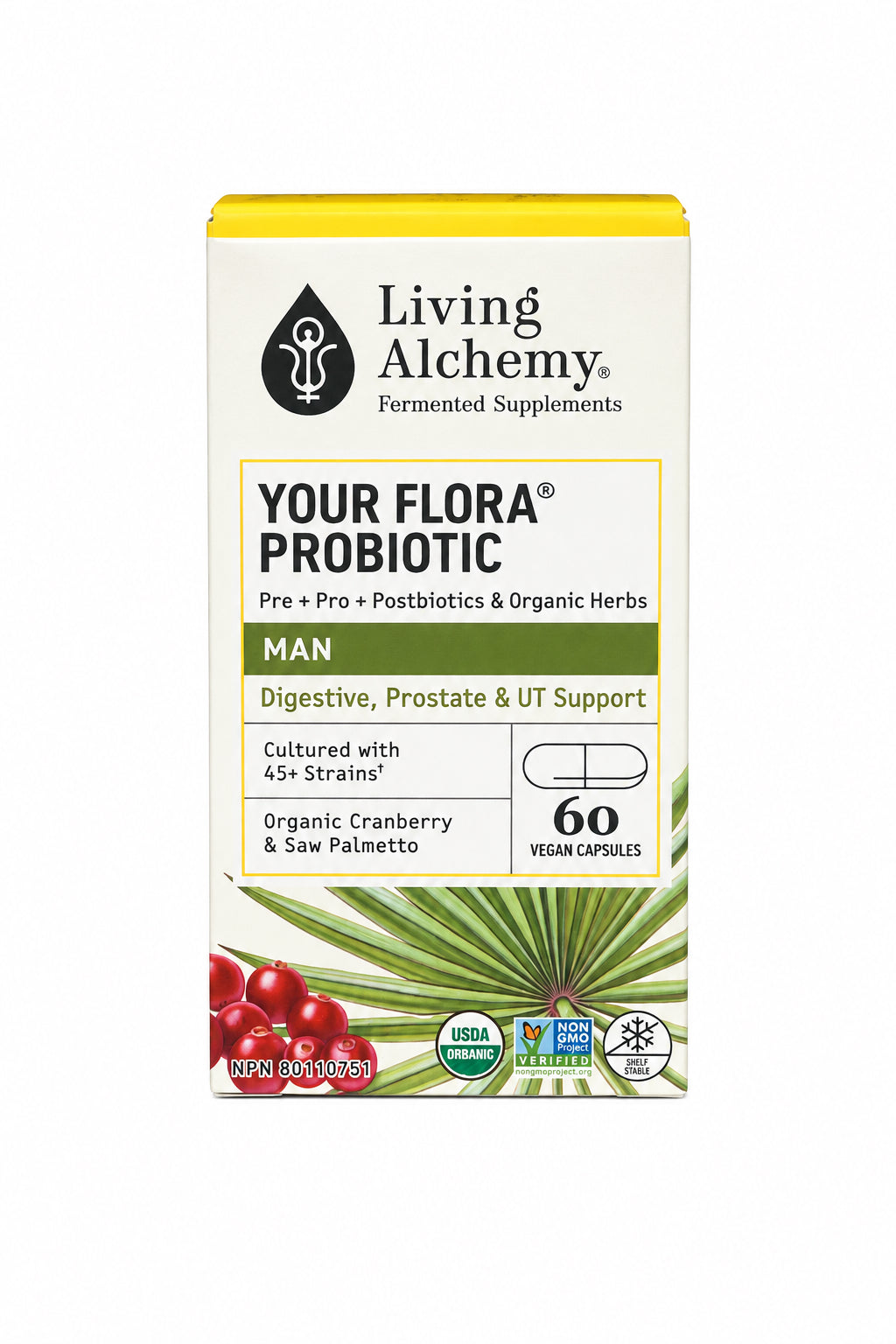 Your Flora Probiotic Man 60vcaps