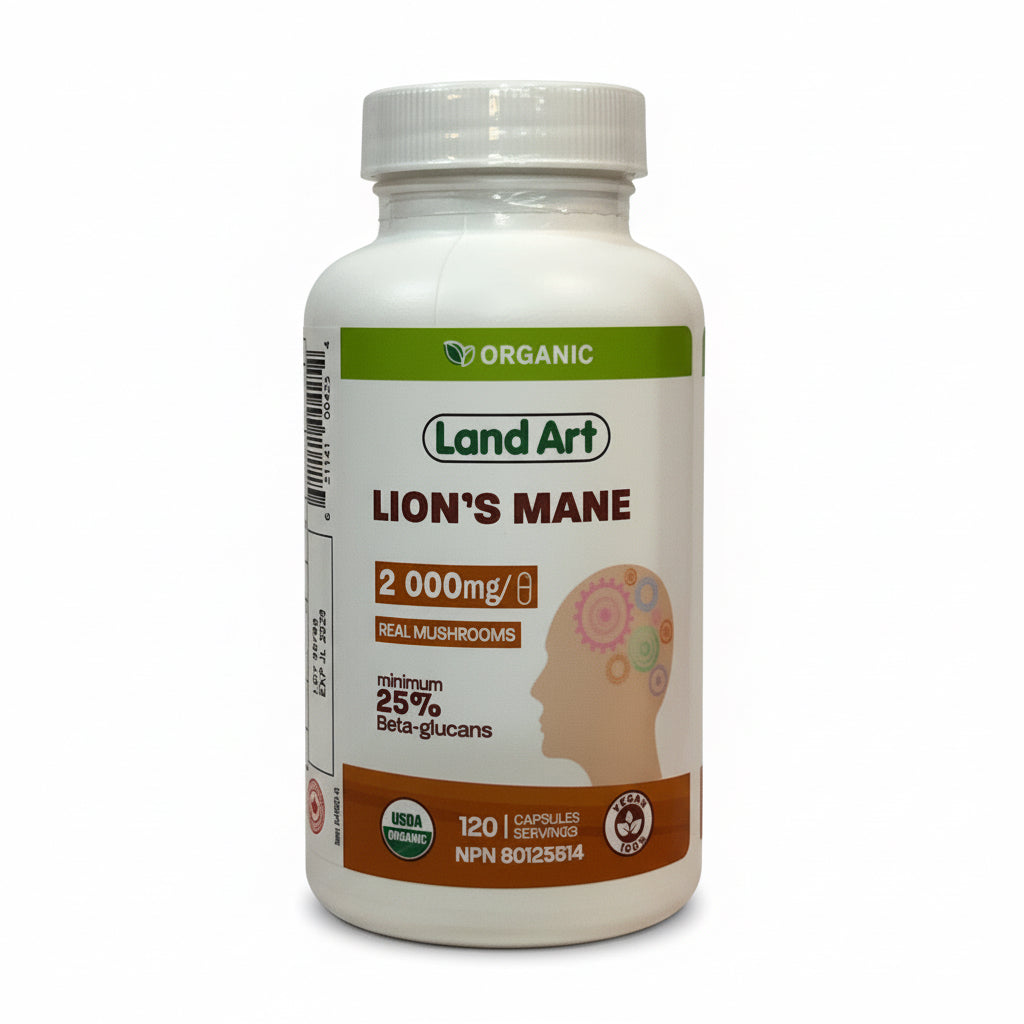 Lion’s Mane 2000mg 120caps