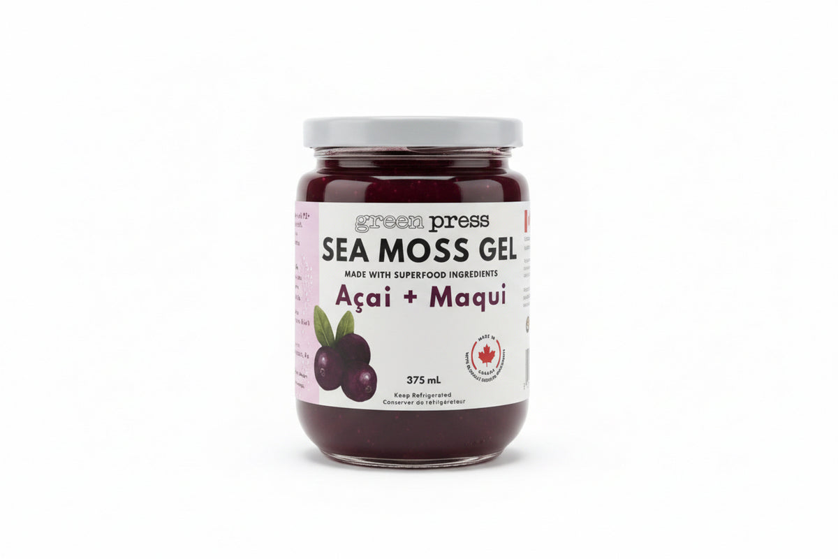 Sea Moss Gel Açai+Maqui 375ml